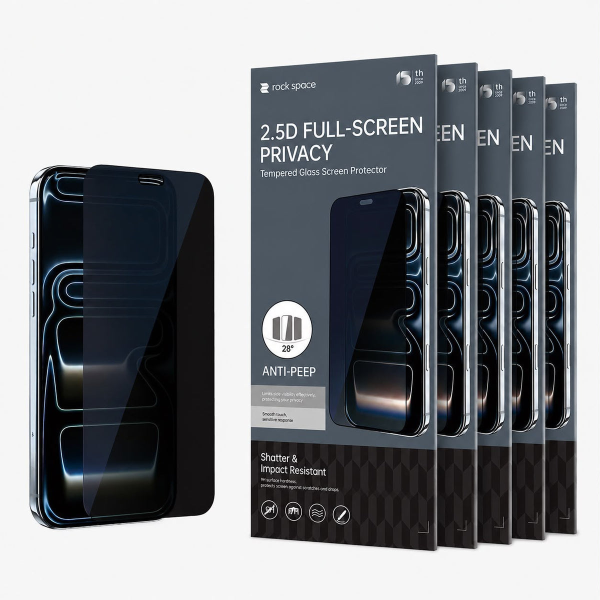 Privacy Glass for iPhone 18ProMax