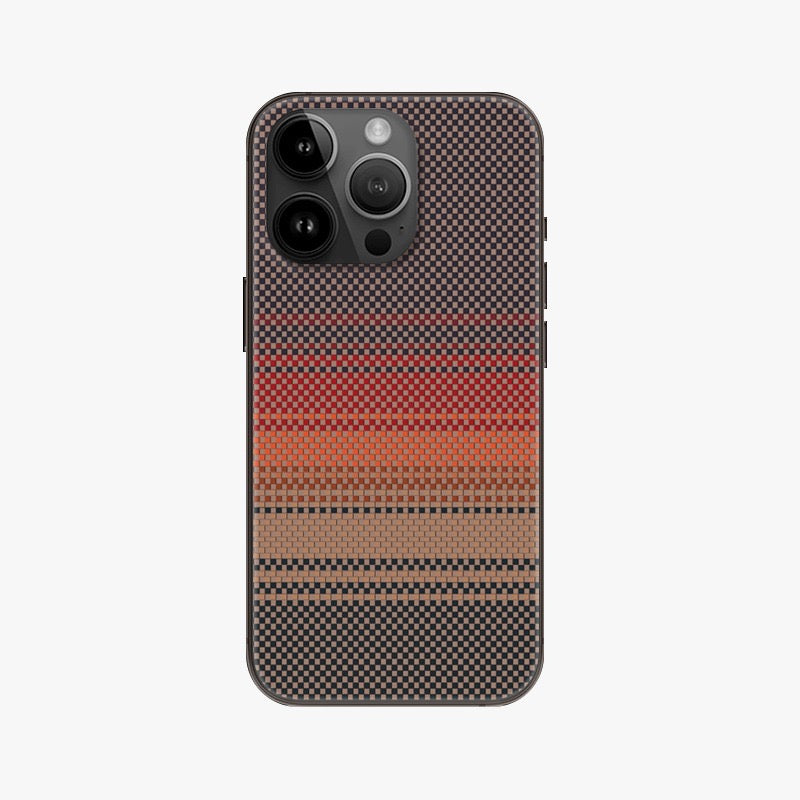 Leather Skin - Sunset Red